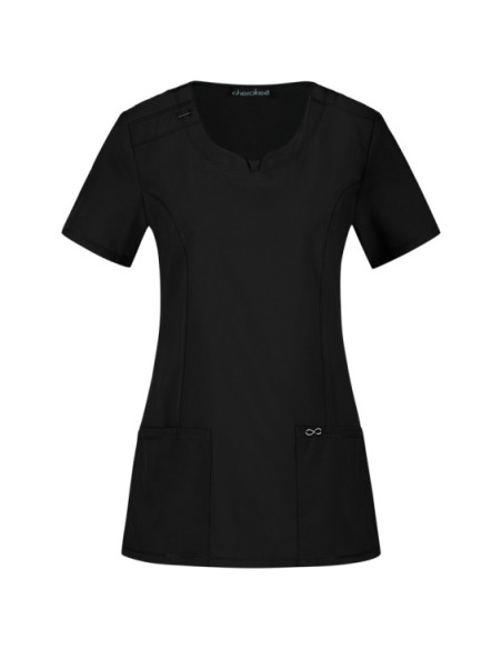Медицинска туника INFINITY CKE2624A - Черен