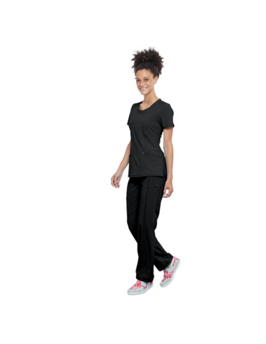 Медицинска туника INFINITY CKE2624A - Черен