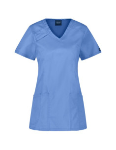 Медицинска туника CORE STRETCH WWE4710 - светло син 2