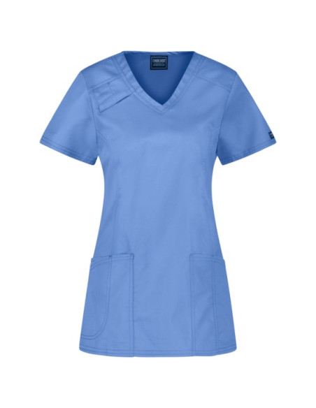 Медицинска туника CORE STRETCH WWE4710 - светло син