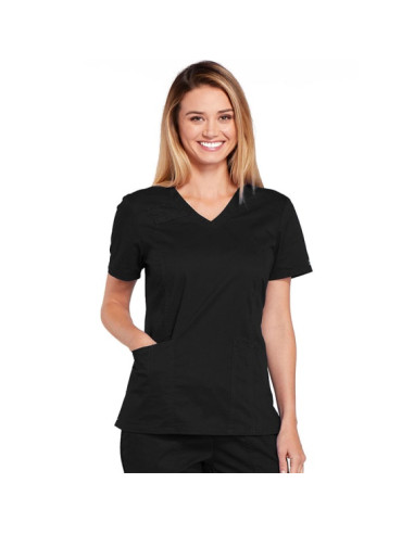 Медицинска туника CORE STRETCH WWE4710- черен