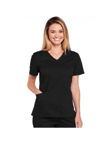 Медицинска туника CORE STRETCH WWE4710- черен