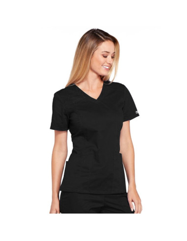 Медицинска туника CORE STRETCH WWE4710- черен