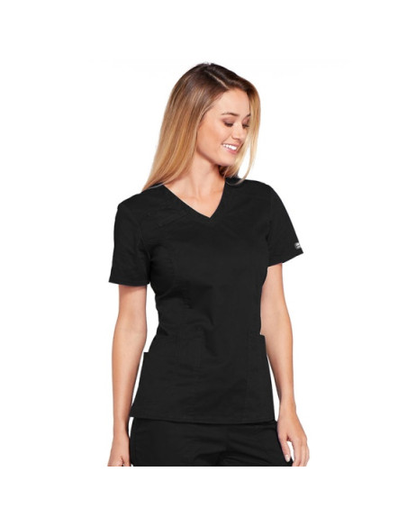 Медицинска туника CORE STRETCH WWE4710- черен