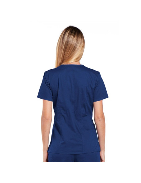Медицинска туника CORE STRETCH WWE4710- тъмно син