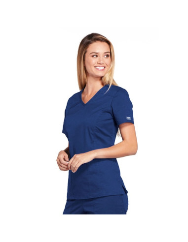 Медицинска туника CORE STRETCH WWE4710- тъмно син