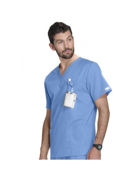 Медицинска туника CORE STRETCH WWE4725 -светло син