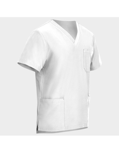 Мъжка медицинска туника NOBBY - бяла
