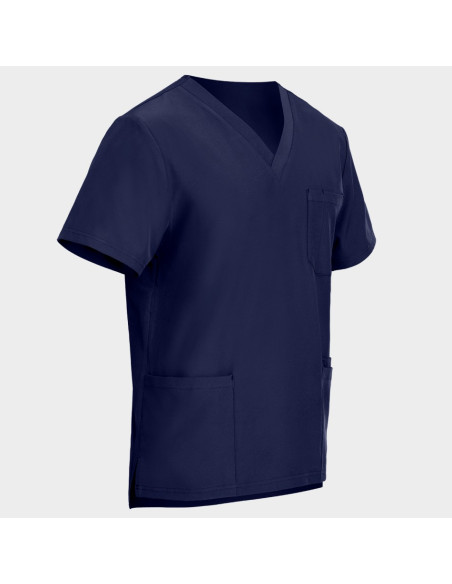 Мъжка медицинска туника NOBBY- тъмно син