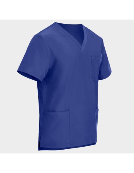 Мъжка медицинска туника модел NOBBY- син