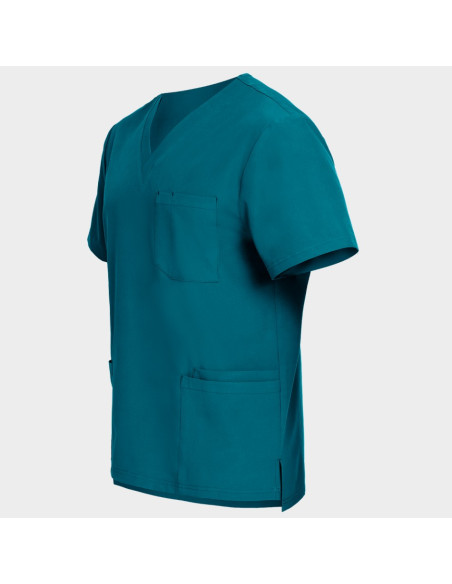 Мъжка медицинска туника NOBBY- петрол
