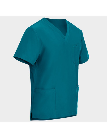 Мъжка медицинска туника NOBBY- петрол