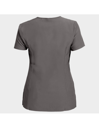 Дамска медицинска туника NOBBY- тъмно сива