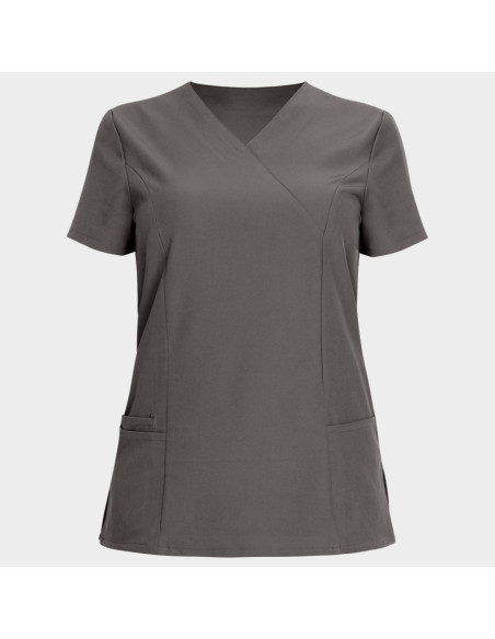 Дамска медицинска туника NOBBY- тъмно сива