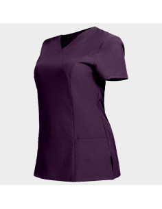 Дамска медицинска туника NOBBY- лилава 2