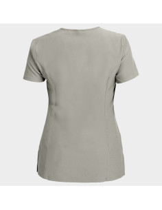 Дамска медицинска туника NOBBY- светло сива 2