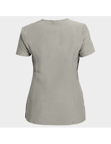 Дамска медицинска туника NOBBY- светло сива