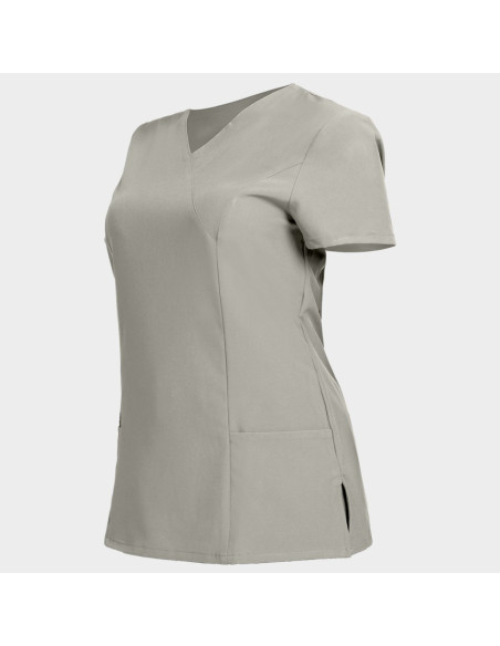 Дамска медицинска туника NOBBY- светло сива
