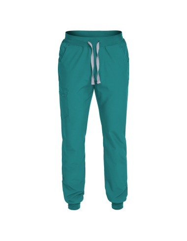 Работен панталон NOBBY TEAL - синьо зелен