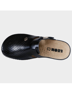 Дамско медицинско сабо LEON BLACK 2