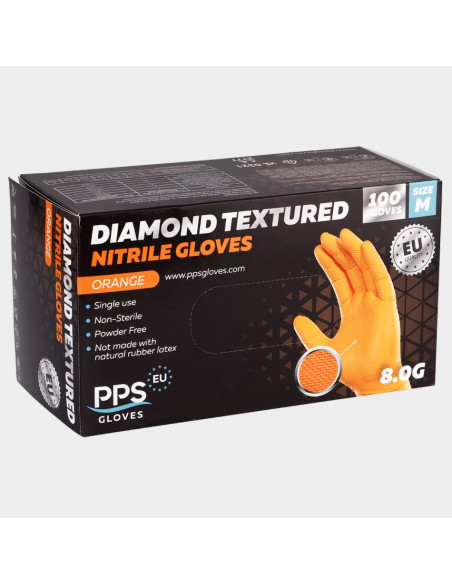 Нитрилни ръкавици PPS DIAMOND GRIP PF