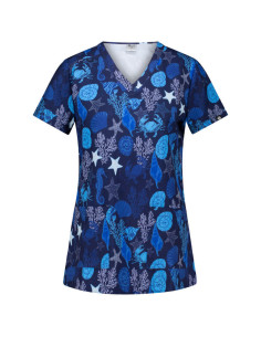 Медицинска туника ISABELLA - sea life