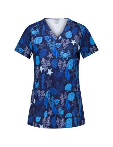 Медицинска туника ISABELLA - sea life