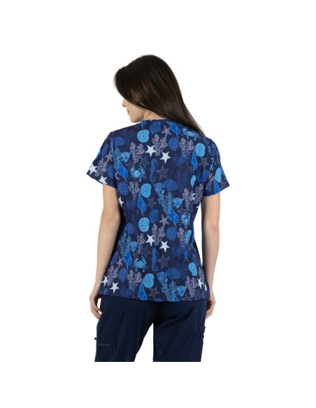Медицинска туника ISABELLA- sea life