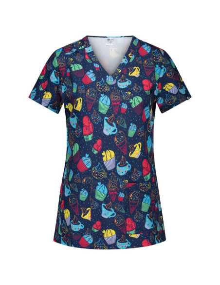 Медицинска туника ISABELLA - cup cake