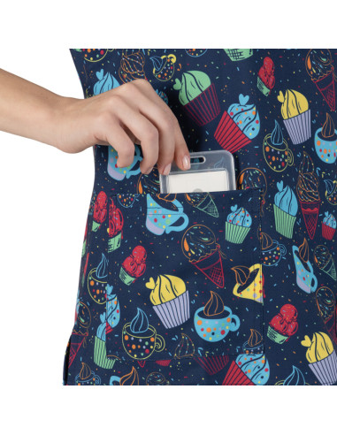 Медицинска туника ISABELLA - cup cake