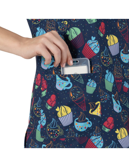 Медицинска туника ISABELLA - cup cake