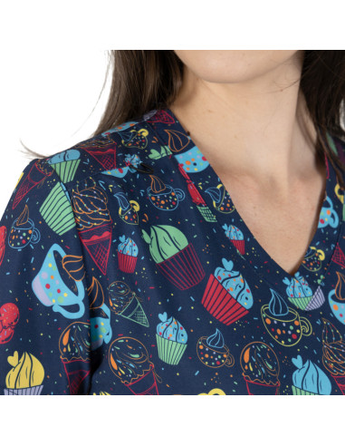 Медицинска туника ISABELLA - cup cake