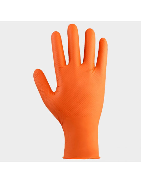 Еднократни ръкавици от нитрил SETINO NITRILE ORANGE