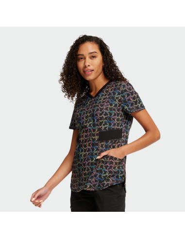 Медицинска туника INFINITY CK771 с цветен принт...