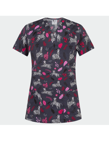 Медицинска туника BAMBINA на зебри