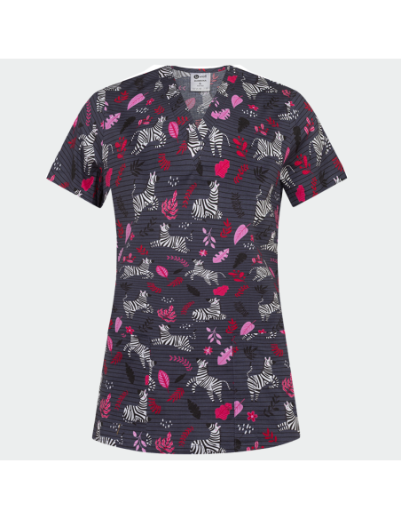 Медицинска туника BAMBINA на зебри