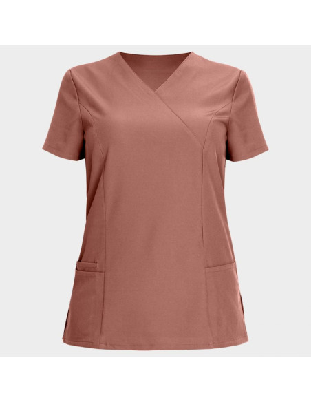 Дамска медицинска туника NOBBY Пепел от рози