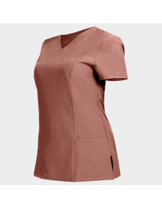 Дамска медицинска туника NOBBY Пепел от рози 2