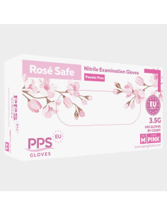 Нитрилни ръкавици PPS ROSE SAFE PF без пудра