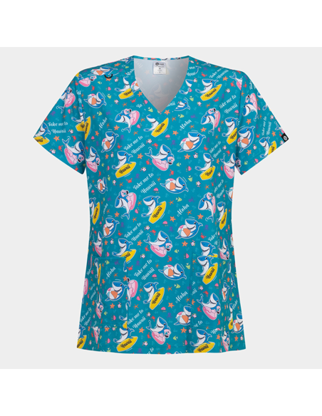 Медицинска туника ISABELLA - Take Me To Hawaii