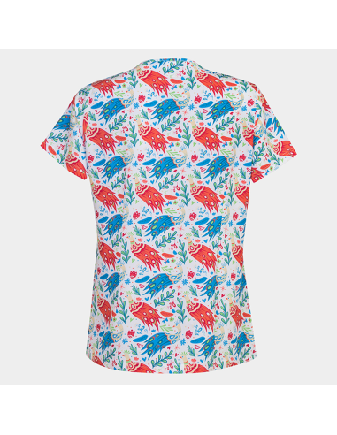 Медицинска туника ISABELLA - Colourful Peacock