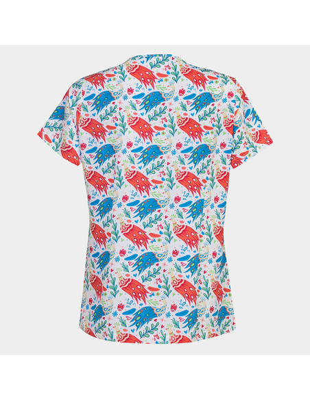 Медицинска туника ISABELLA - Colourful Peacock