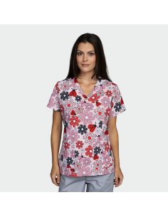 Медицинска туника ISABELLA - The Ladybug Garden 2