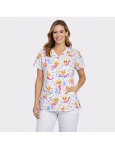 Медицинска туника ISABELLA - Mermaids 2